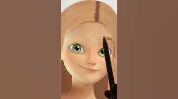 Thumbnail of Adrien as a girl #miraculous #miraculousladybug #art #shorts