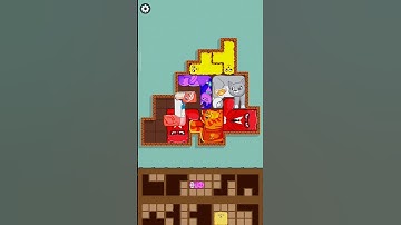 Puzzle Cats - level #44 Gameplay Walkthrough (iOS & Android) #funny #tutorial #yt #tutorial #funny