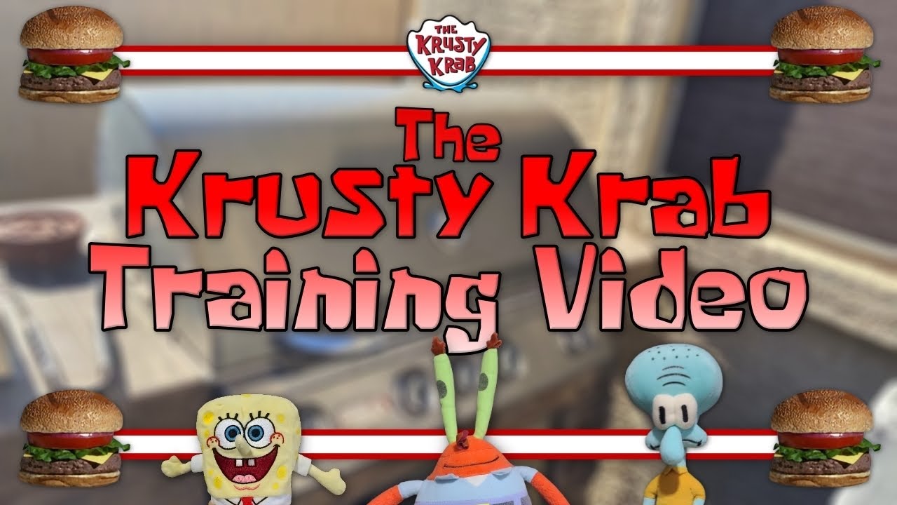 The Krusty Krab Training Video YouTube
