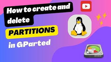 How to create and delete Partition in Gparted. Simple Guide To Creating A New Partition in Linux.