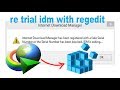 manual trial reset without software | just regedit