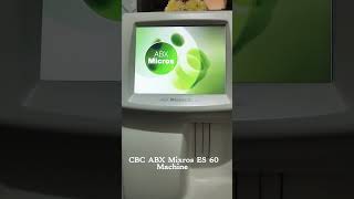 CBC Machine (ABX micros ES 60) lablife laboratory medical bscmlt dmlt