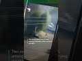 Video footage shows Israel targeting ambulance workers