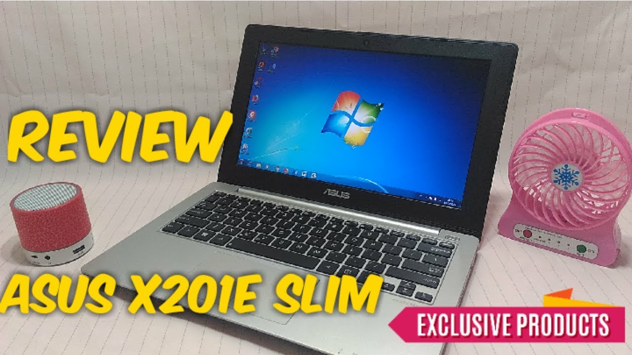 REVIEW ASUS X201E SLIM | NBS LAPTOP - YouTube