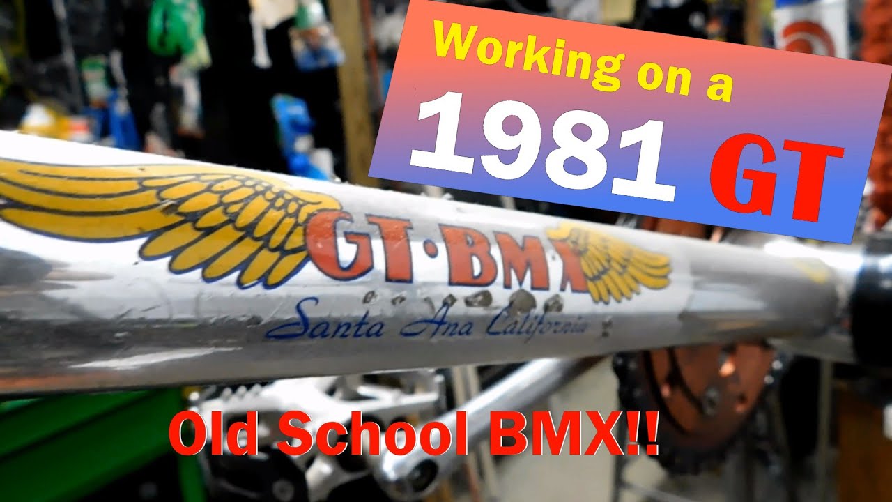 Opening mail and working on a 1981 GT. Old School BMX!! - YouTube