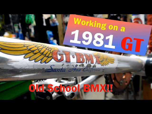 Opening mail and working on a 1981 GT. Old School BMX!! - YouTube