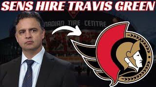 Breaking News: Ottawa Senators Hire Travis Green as Head Coach by Top Shelf Hockey 1,488 views 8 days ago 9 minutes