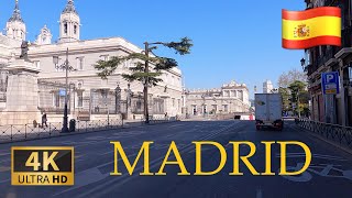 DRIVING MADRID Part II The MADRID OF THE AUSTRIANS, SPAIN I 4K 60fps