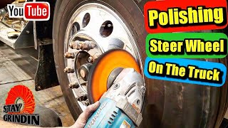 How To Polish A Steer Wheel On The Truck | The Complete Process.