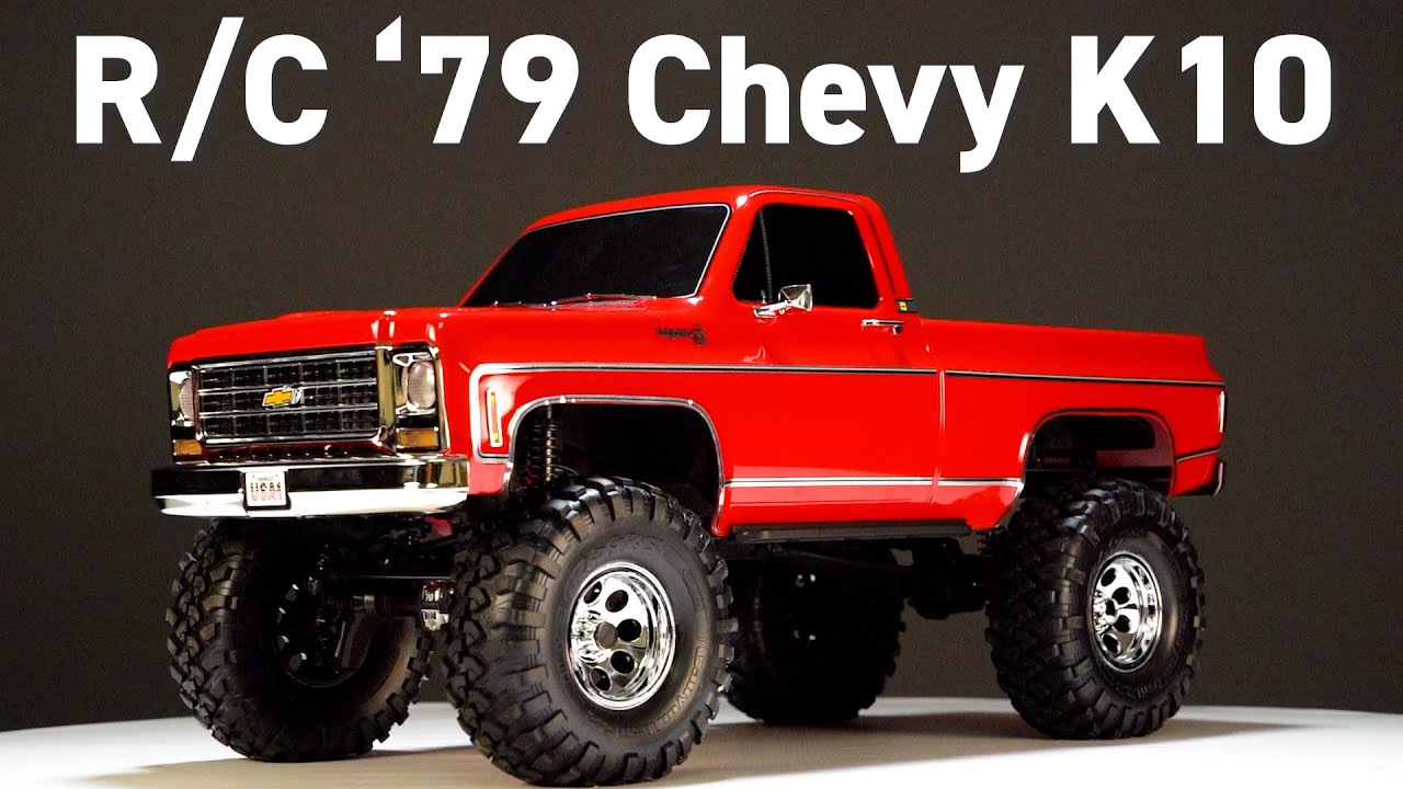 Crawler with 1979 Chevrolet® K10 Truck Body: 1/10 Scale 4WD