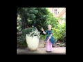 Czech Marionettes introducing princess marionette playing outside