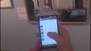 HD - Estimote beacons in the Recording Britain Exhibition