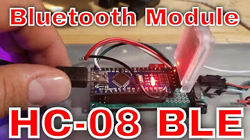 Bluetooth LE LED Controller with an HC-08