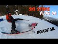 Dad Takes Out 2 Year Old Daughter Skiing | Ski Stoke Vlog 06 |  Fernie Alpine Resort