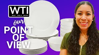 Our Point of View on Amazon Basics Kitchen Dinnerware Set