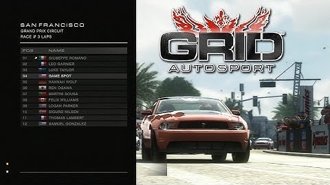 Grid Autosport - San Francisco Track - Gameplay