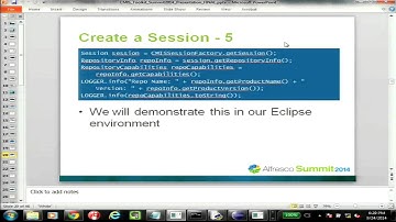 Alfresco Summit 2014: Building your CMIS Toolkit: Querying and Updating Alfresco from External Apps