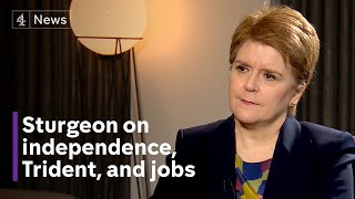 Nicola Sturgeon defends plans to scrap Trident