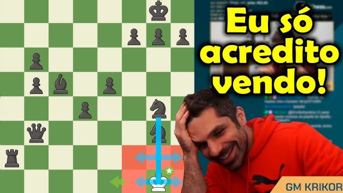 Krikor BRILHANTE no Niterói Chess Open - Krikor Mekhitarian Vs Pedro  Vinicius 