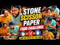 Stone scissor paper food challenge || food challenge || brothersister || Safaronwheelz