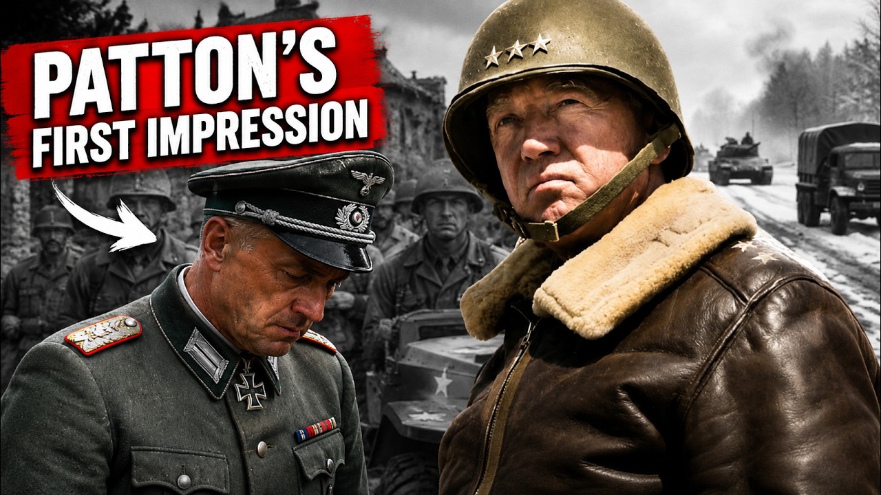 Why Did a German General Suddenly Fall Silent After Meeting Patton?