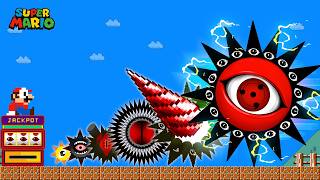 Mario Vs Suika Mr. Sun Sharingan Factory Phase 5 Damage Swapped Mod