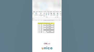 Gạch chéo ô cực dễ trong Excel #excel #unicaaffiliate #thvp #tinhocvanphong