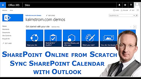 Sync a SharePoint Calendar with Outlook