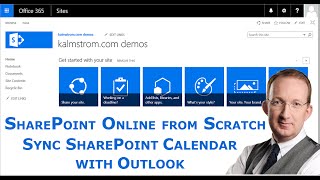 sync a sharepoint calendar with outlook