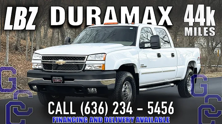 Sadece 44k Mil ile LBZ Duramax: 2007 Chevrolet Silverado 2500HD Satılık