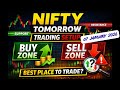 Nifty Tomorrow Trade Setup  | Perfect Entry Zones Explained  | Complete Analysis ( 7 Jan. 2026 )