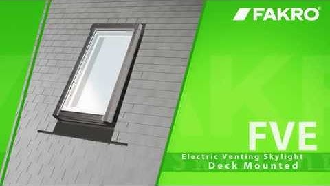 FAKRO skylight FVE + EL
