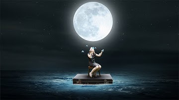 Child & Moon - Photoshop Fantasy Manipulation Tutorial