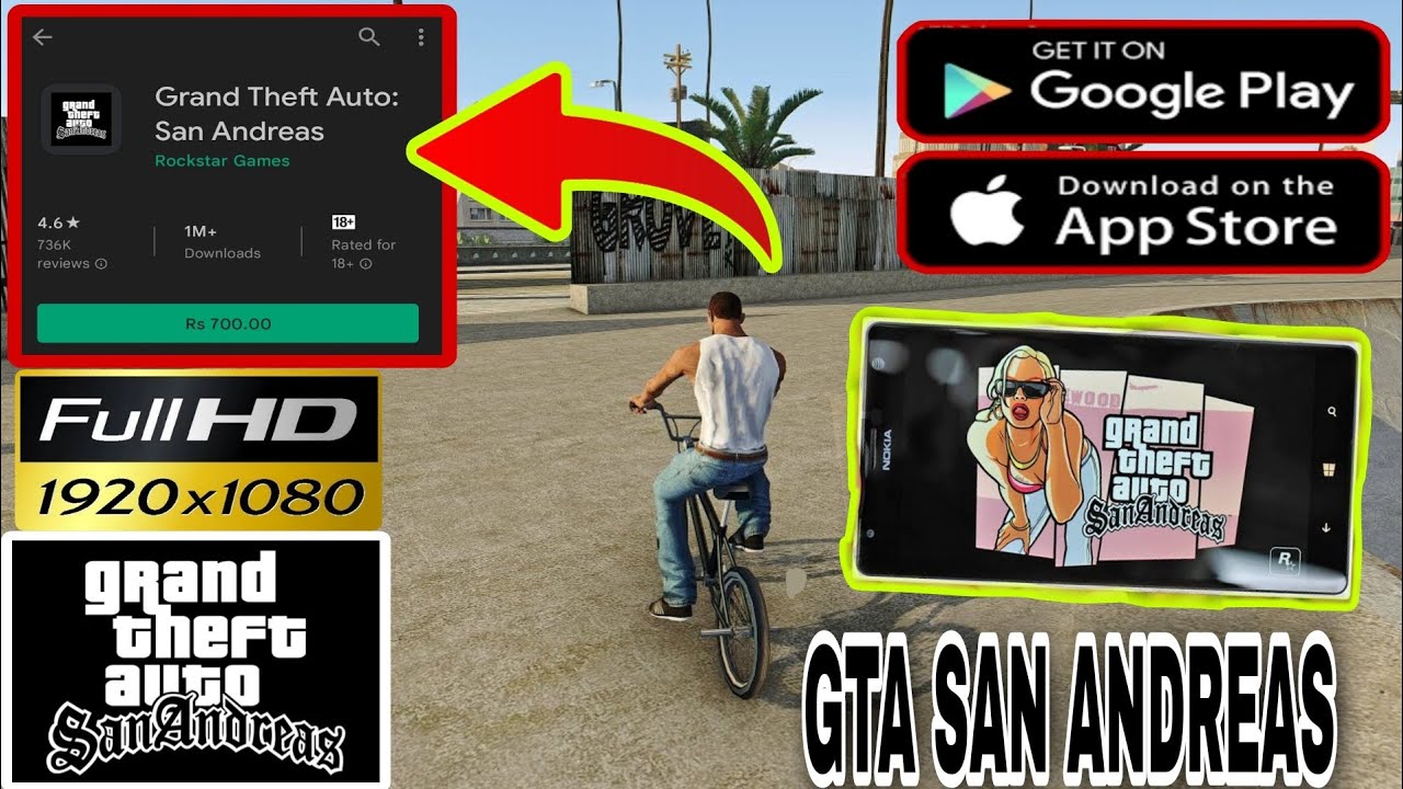 Baixe Grátis GTA V San Andreas no Celular Android/iOS: Guia