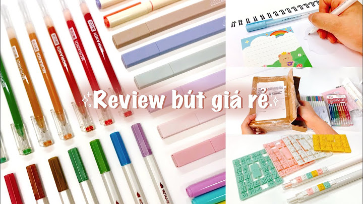 Thử bút giá rẻ chỉ từ 5K // Cheap pen reviews// Orangiee