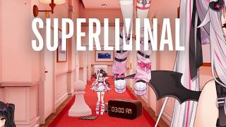 【 Superliminal 】遠近法を理解して天才になる！【 にじさんじ / 夜見れな 】