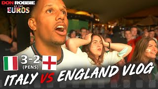 Euro Heartbreak | Italy 1-1 (3-2 Pens) England Euro VLOG With Cecil Jee