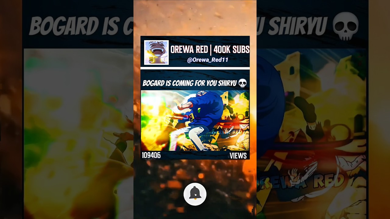 Bogard is Joining the battle 🙌  