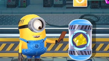 Minion Rush Mel minion and Challenger Prize Pod on a Despicable Ops Chapter 24/40 mission 1