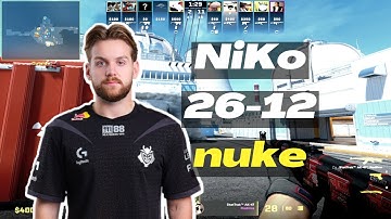 CS2 POV | NiKo (26-12) (Nuke) | FACEIT Ranked | March 11, 2024 #cs2 #demo #g2 #pov