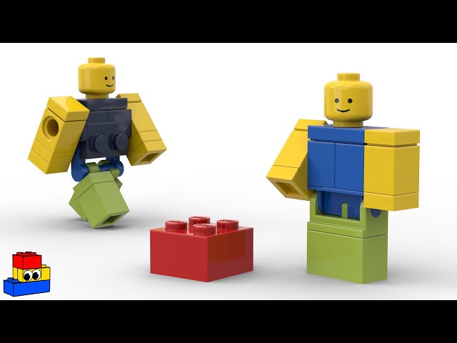 Lego Roblox. The Noob And The Guest (animation) 