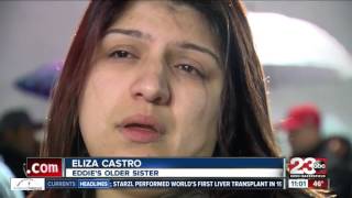 Family and friends gather to remember Eddie Castro