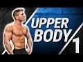 Ripped Upper Body In 20 minutes! FULL WORKOUT | CHEST, BACK, SHOULDERS & ARMS | HOME EDITION