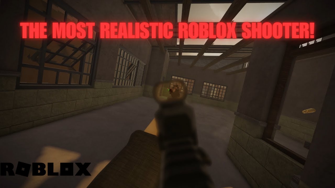 THE MOST REALISTIC SHOOTER ON ROBLOX YouTube 