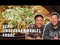 Timothy DeLaGhetto & David So Try the Taco Pizza and NYC’s Wildest Foods || Down the Hatch