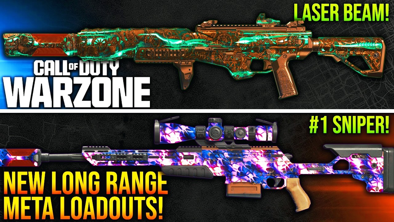 WARZONE: New BEST LONG RANGE META LOADOUTS After Update! (WARZONE META Weapons)