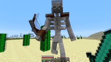 Minecraft Mod Showcase: Mutant Skeleton!!!