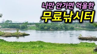 연휴에 🚗달려갈 무료낚시터는 여기로 정했다. 푸른 잔디에 🏕️캠핑, 🎣낚시하면서 가족 소풍을 즐겨볼까? | #캠낚포인트 추천 | #붕어낚시 #무료낚시포인트