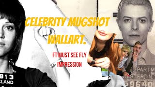 DIY Celeb Mugshot Wall Art and Must See Fly Impression (ft Kazoos)