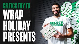 Celtics wrap holiday gifts and the results were hilarious